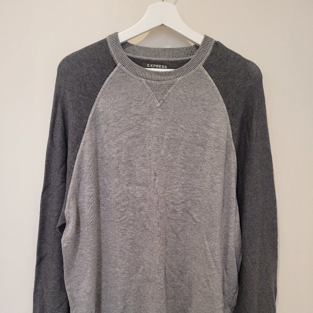Express Gray Sweater (Medium)